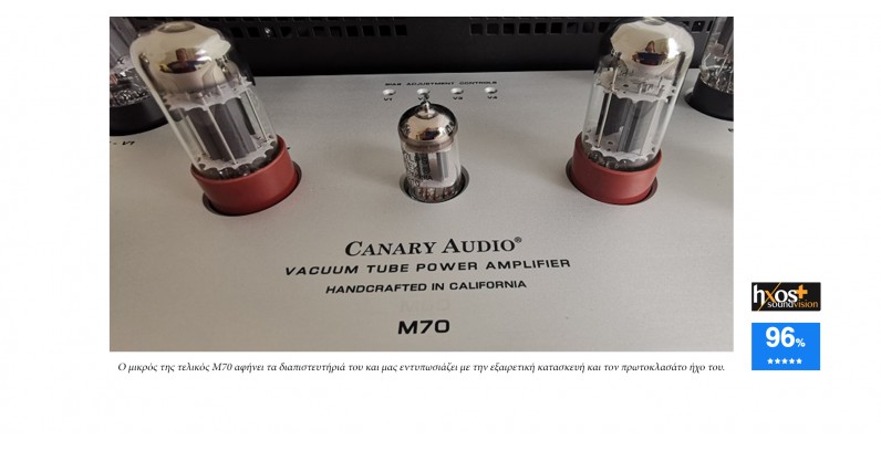 Canary Audio M70 Review 