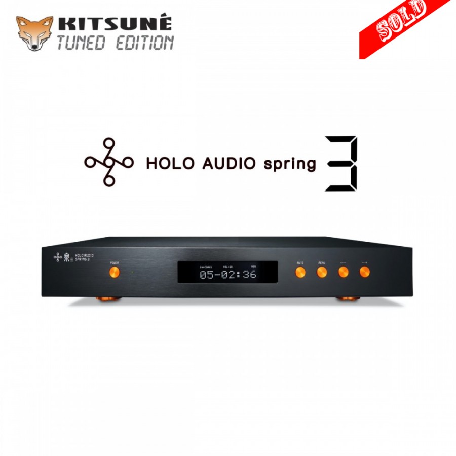 Holo Audio - Spring 3 DAC KTE -Kitsune edition (R2R - DSD1024) used 