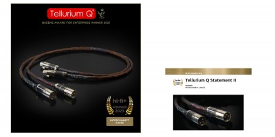  HiFi+ magazine Tellurium Q Statement Award 2023