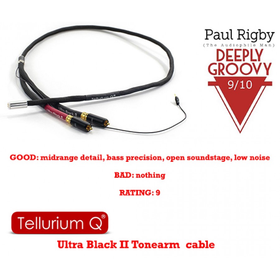 Ultra Black II Phono RCA to DIN Cable