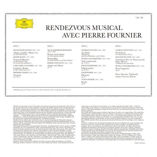 Analogphonic Rendezvous Musical avec Pierre Fournier
